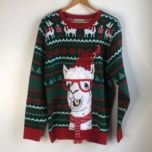 Llama Christmas Sweater